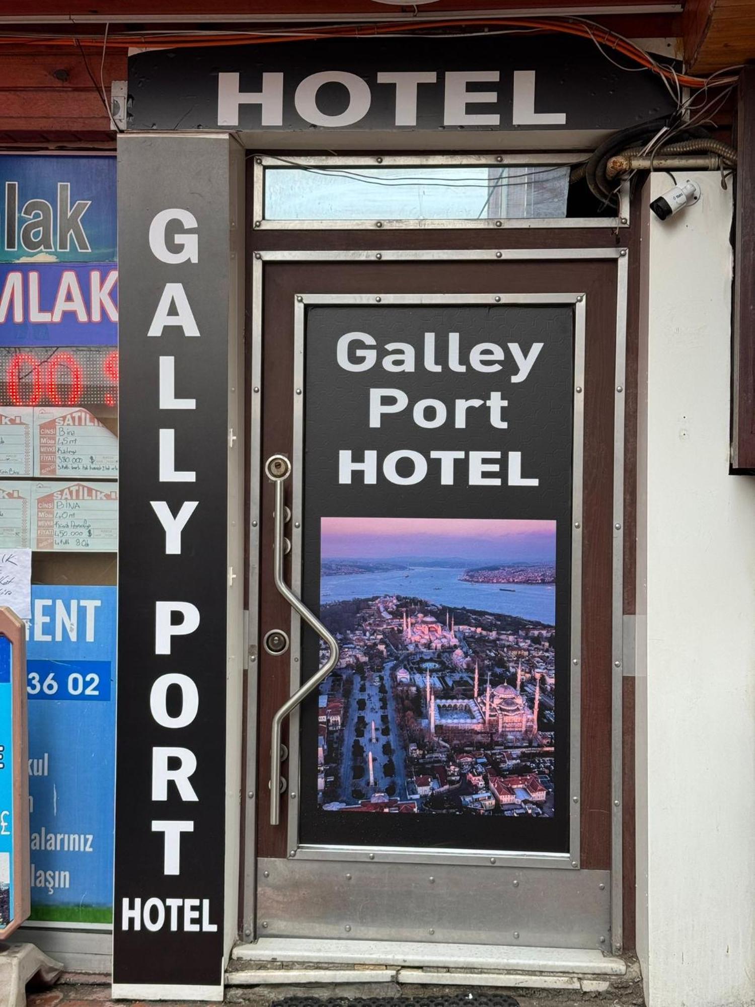 Galley Port Hotel Estambul Exterior foto